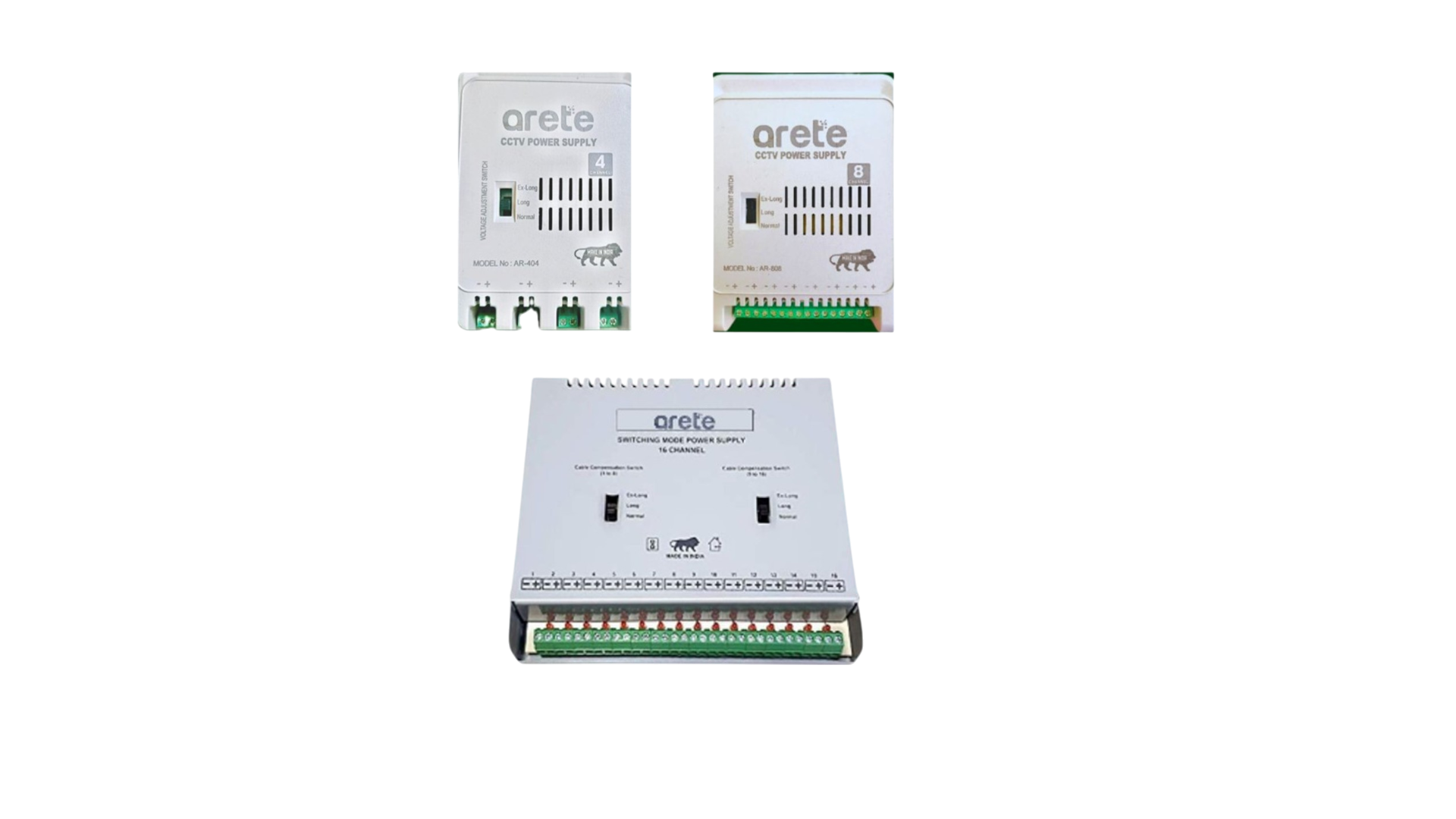 Arete CCTV Power Supply Units - Multi-Channel Power Solutions